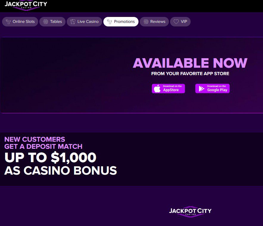 jackpotcity login