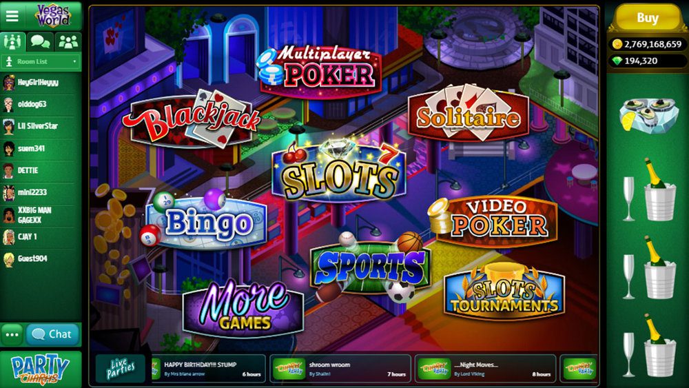 Vegas World Free Slots Online